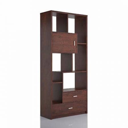 Книжный шкаф в геометрическом стиле.